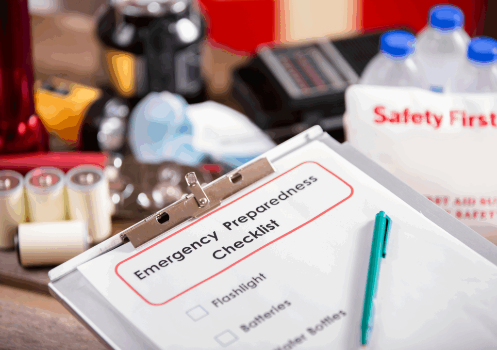 Emergency preparedness checklist