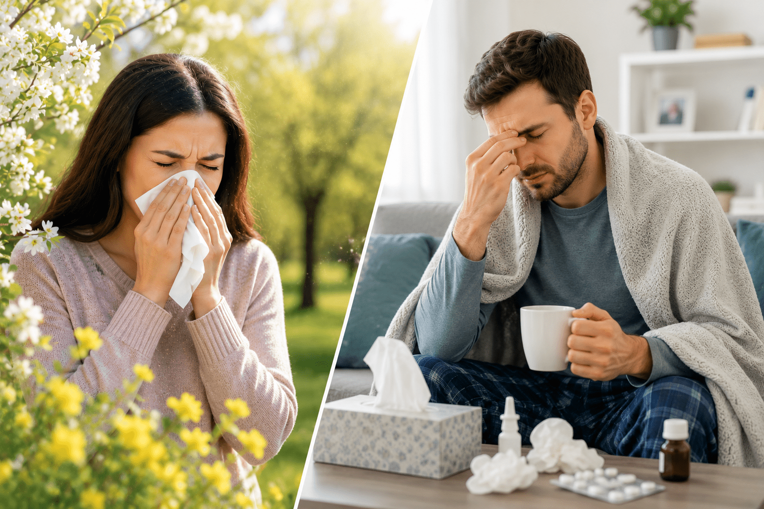 Cold vs Allergies vs Sinus Infection: How to Tell the Difference ...